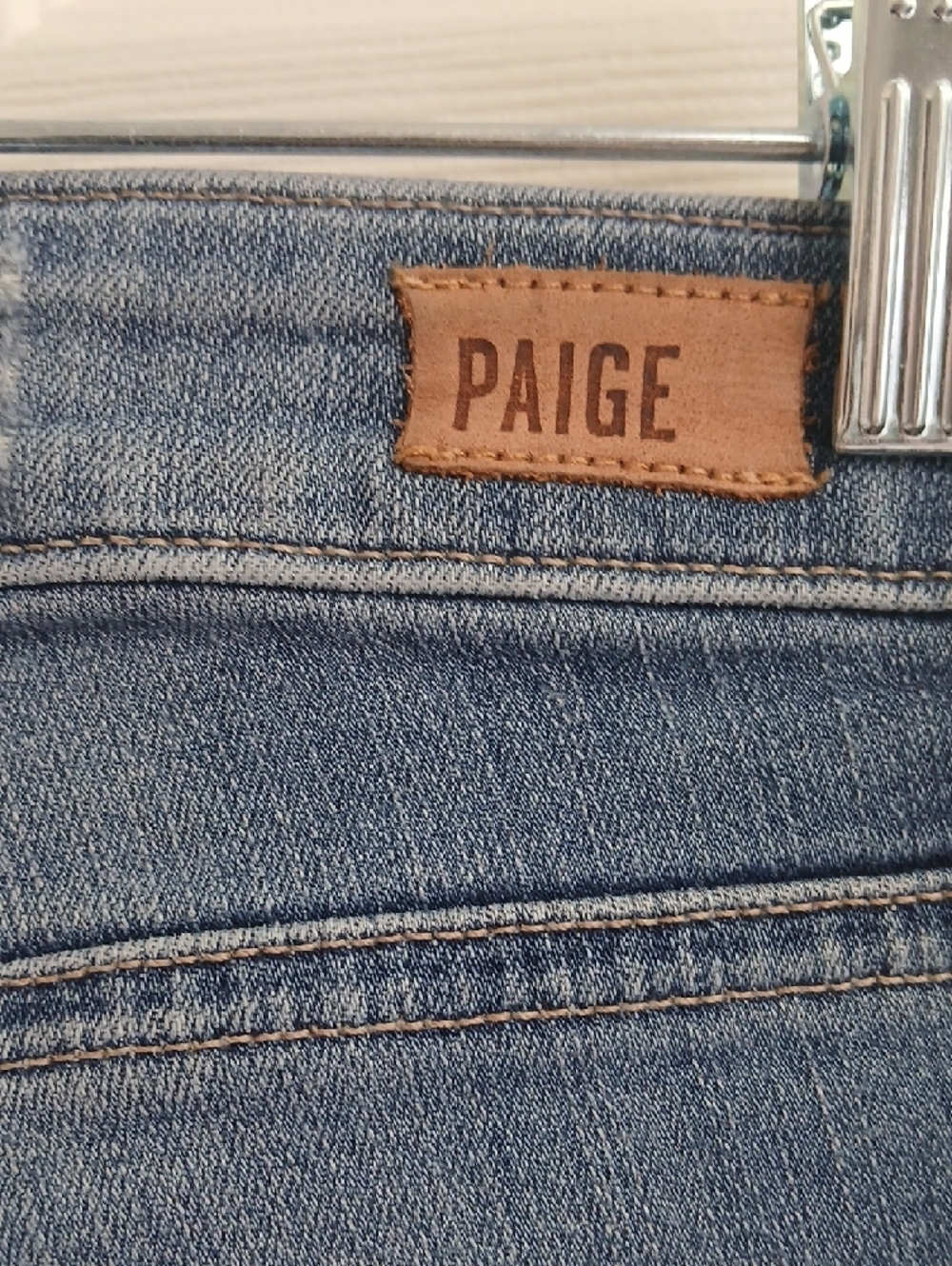 PAIGE VERDUGO ANKLE Medium Wash Skinny Jeans Size 28 - Picture 7 of 16